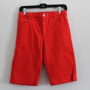 NWT Bonpoint Cooper Shorts‎ Bright Red 11" Inseam 12